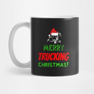 Merry Trucking Christmas Mug